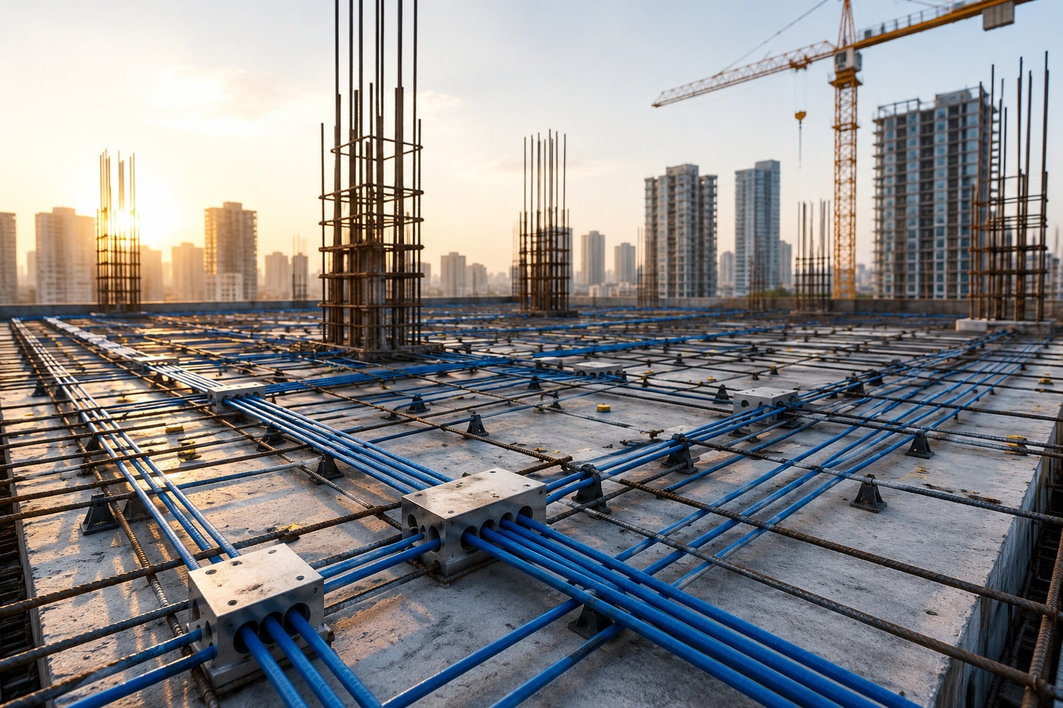 Post-Tensioning (PT) Slabs vs. Conventional Slabs for High-Rise Buildings