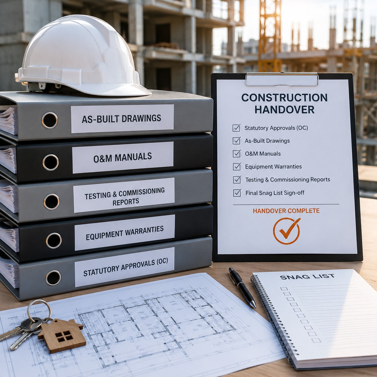 The Project Handover Checklist: Ensuring a Seamless Transition from Construction to Occupancy